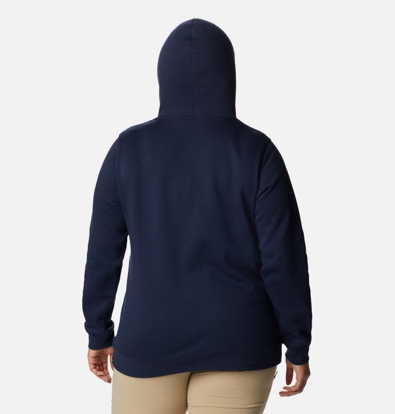 Women's Columbia Trek Graphic Hoodie Navy | Plus Size CA-K65L8